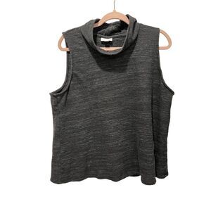 Pure Jill grey sweater tank, women’s size XL